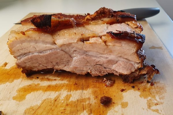 carne de cerdo asada